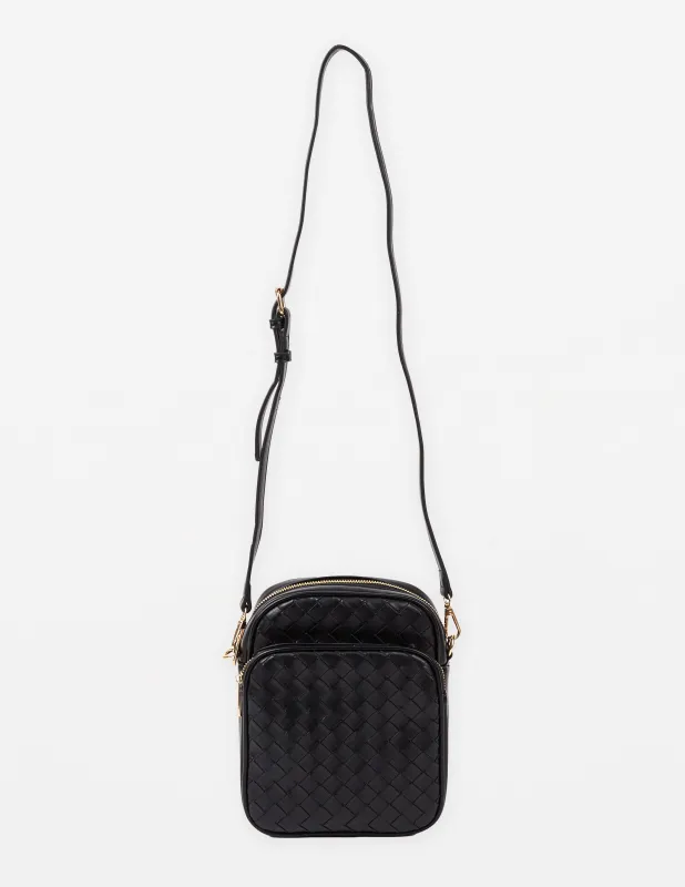 Stella + Gemma Liberty Cross Body Bag Black sold by Shine On