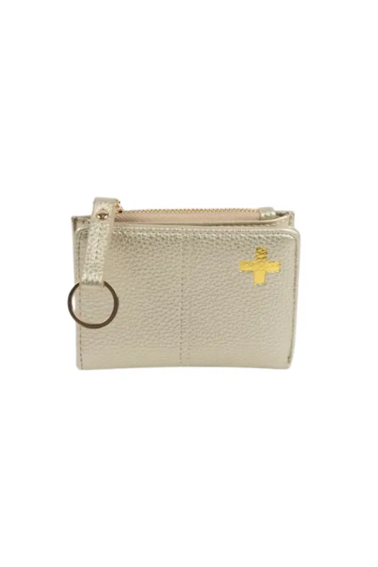 Stella + Gemma Keychain Wallet Gold sold by Shine On