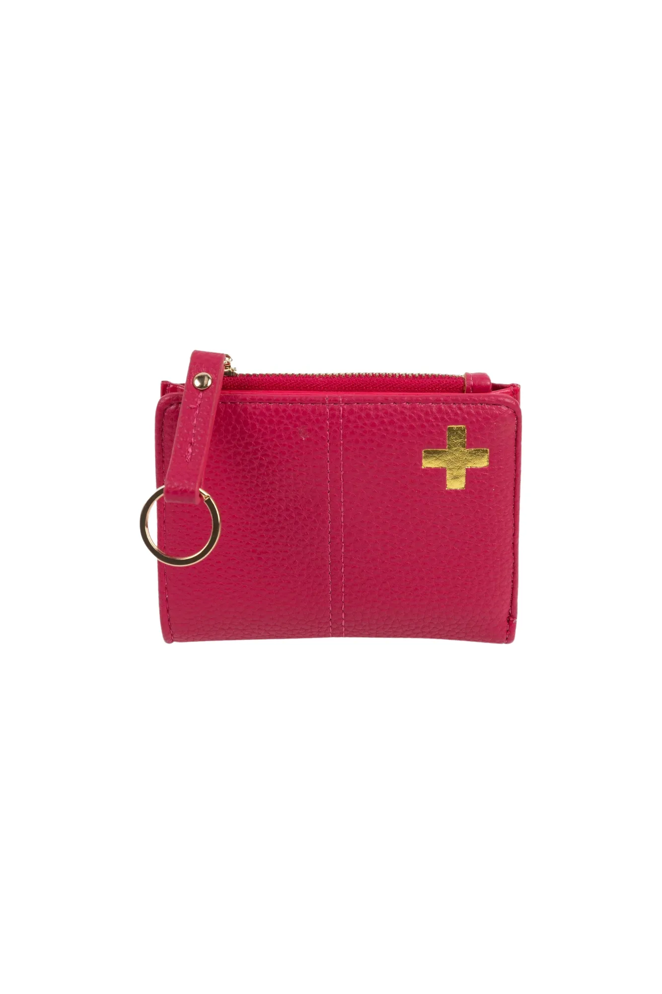 Stella + Gemma Keychain Wallet Raspberry sold by Shine On