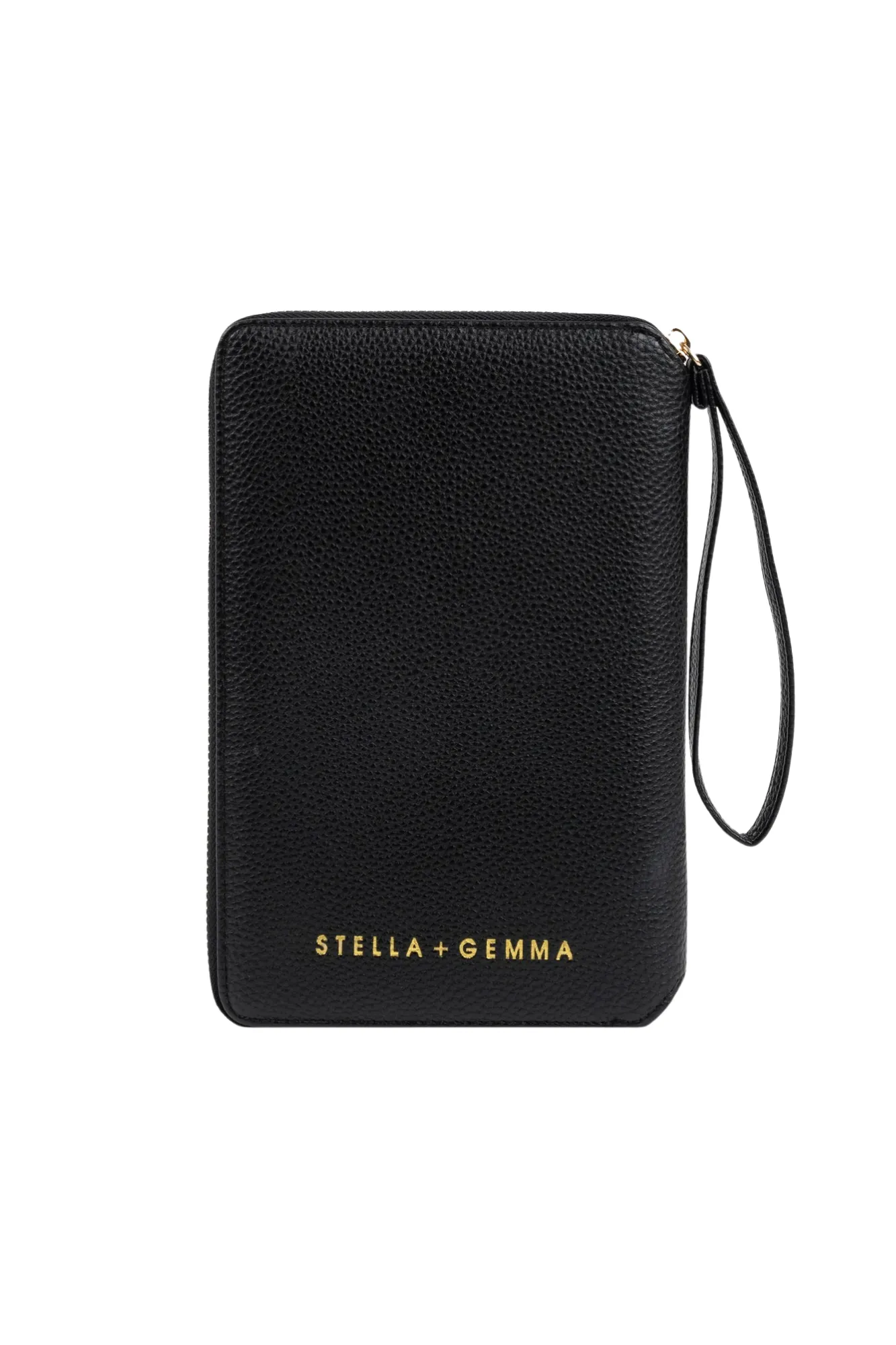 Stella + Gemma Getaway Travel Wallet Black sold by Shine On
