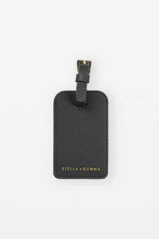 Stella + Gemma Getaway Luggage Tag Black sold by Shine On