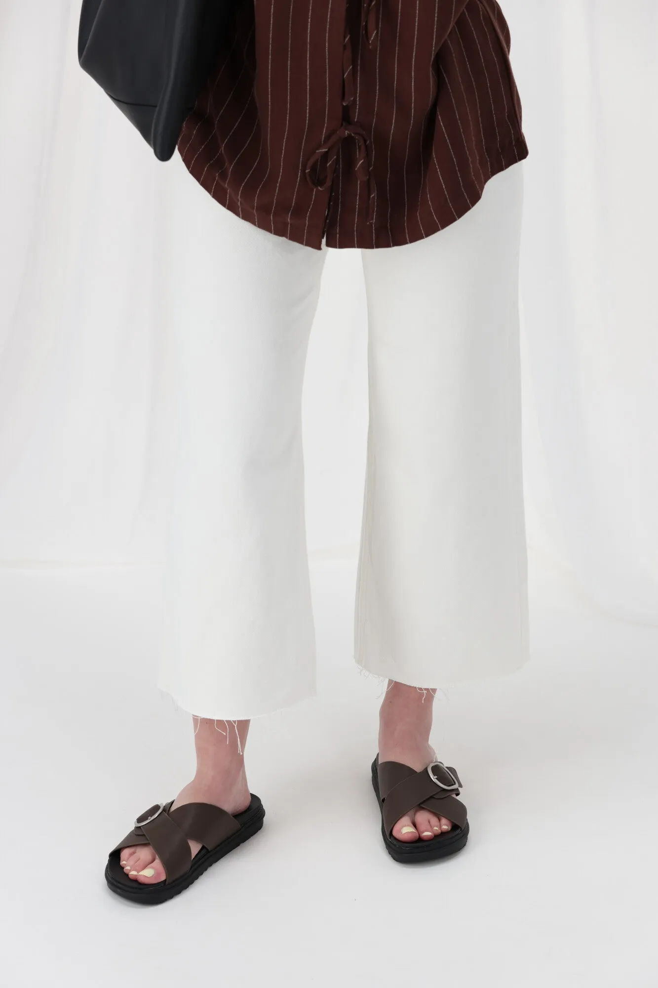 Emu Ebony Sandal Espresso sold by Shine On