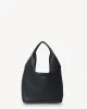 Saben Kiki Shoulder Bag Black Lightly Milled sold by Shine On