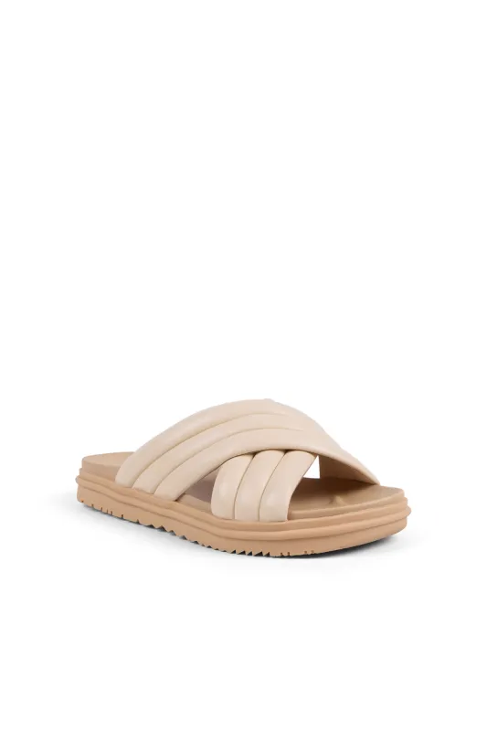 Emu Ella Sandal Macadamia sold by Shine On