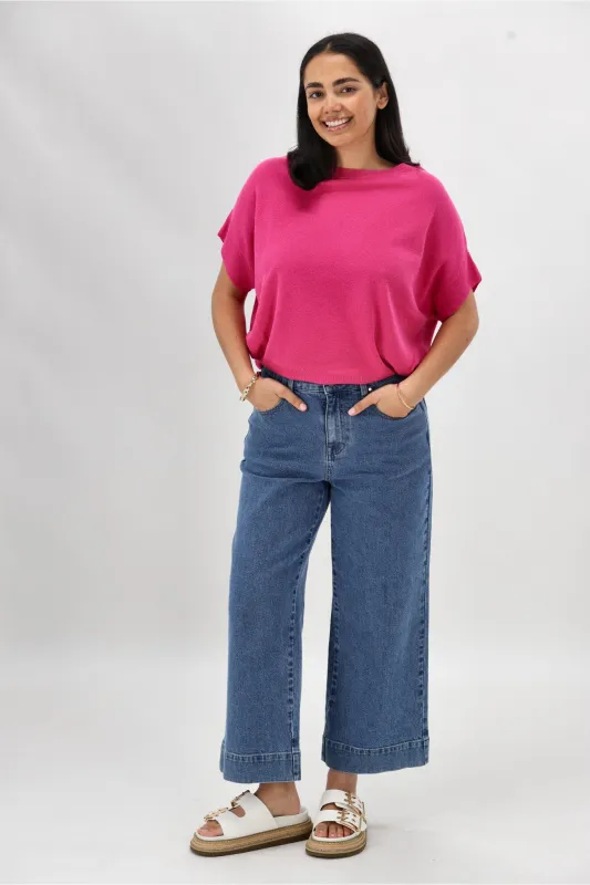 Shine On Label Blaise Slouchy Knit Pink sold by Shine On