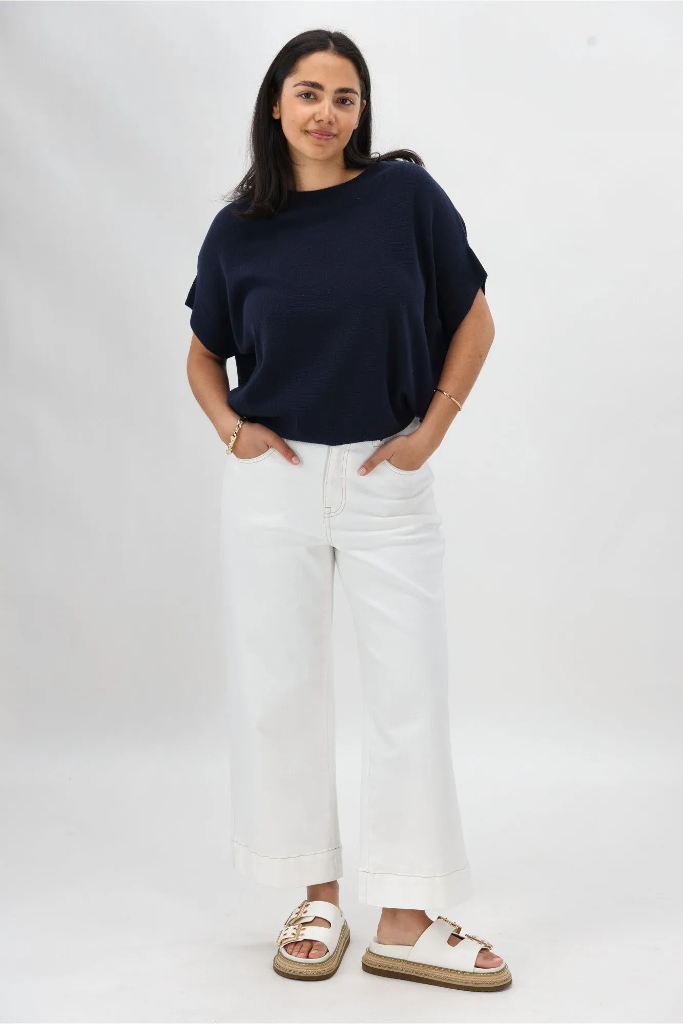 Shine On Label Blaise Slouchy Knit Midnight sold by Shine On product image thumbnail 5