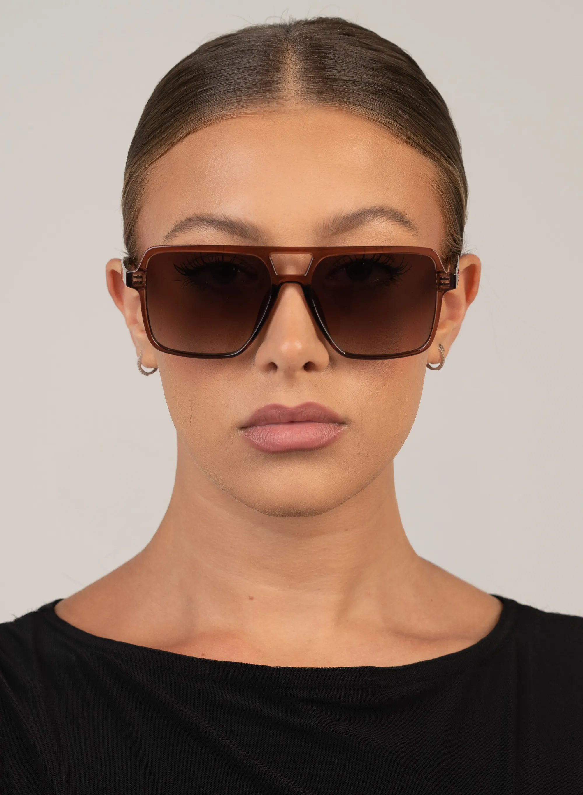 Otra Zoya Trans Sunglasses Maple Brown Fade sold by Shine On product image thumbnail 5