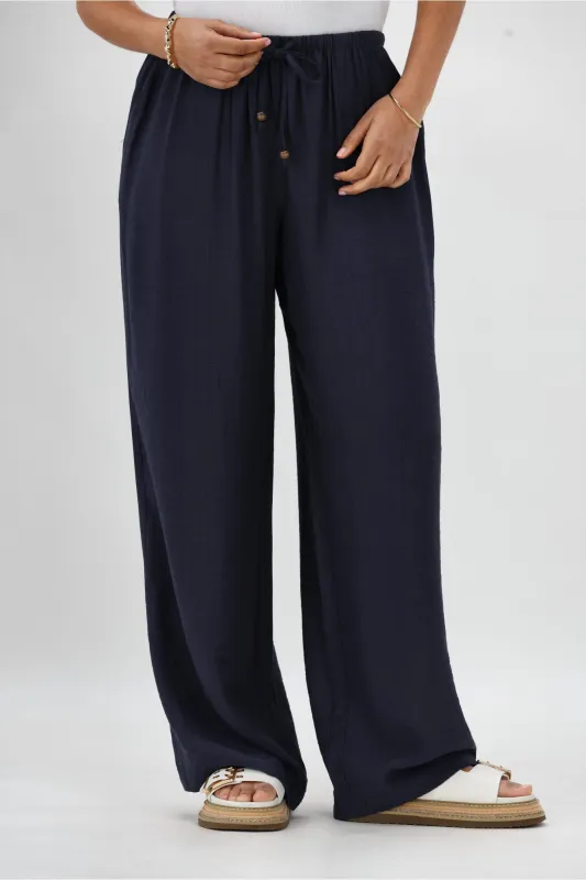 Shine On Label Macy Pant Midnight sold by Shine On