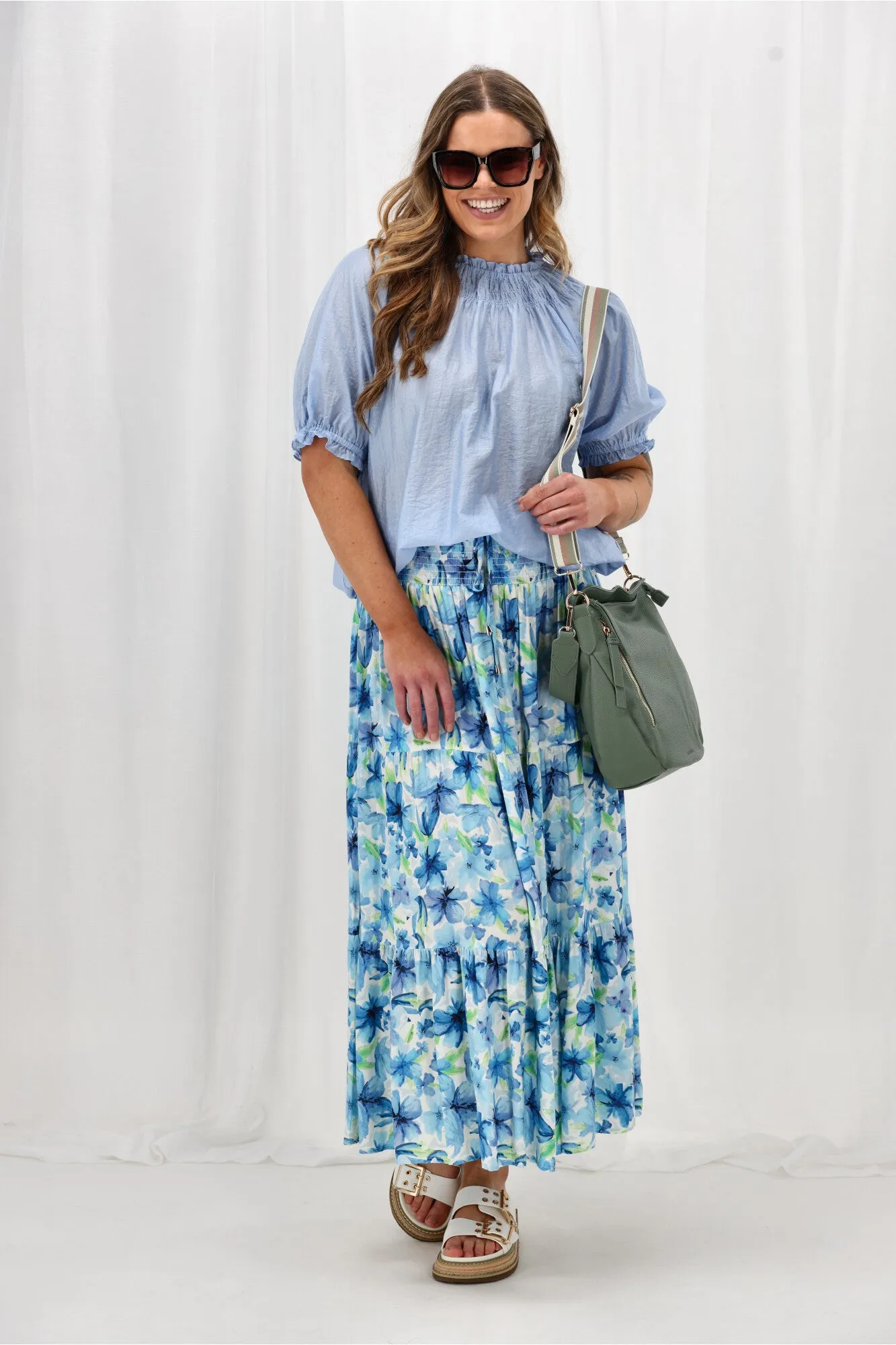 Sunday Boho Bella Skirt Blue sold by Shine On product image thumbnail 4