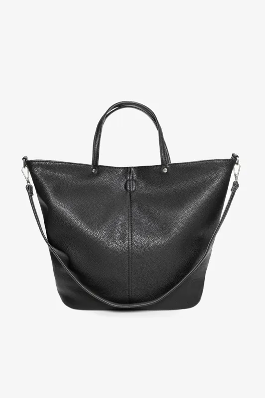 Antler Hartley Reversible Tote Black And Silver made by Antler