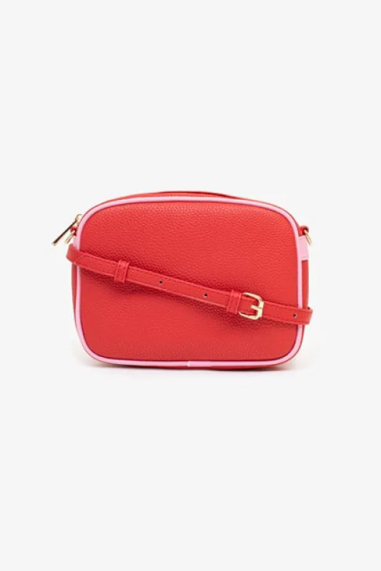 Antler Aggie Bag Pink and Red sold by Shine On