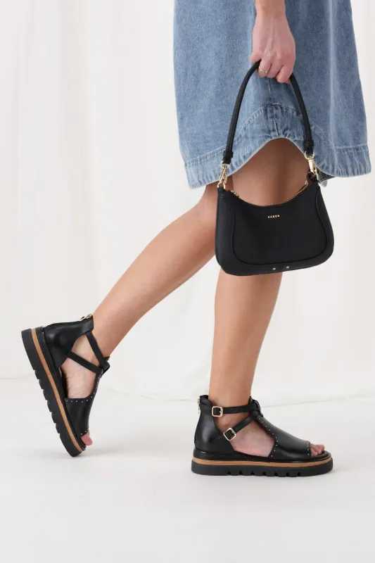 Django & Juliette Sorens Sandal Black sold by Shine On