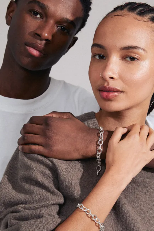 Pilgrim Amiri Recycled Bracelet Silver Plated made by Pilgrim