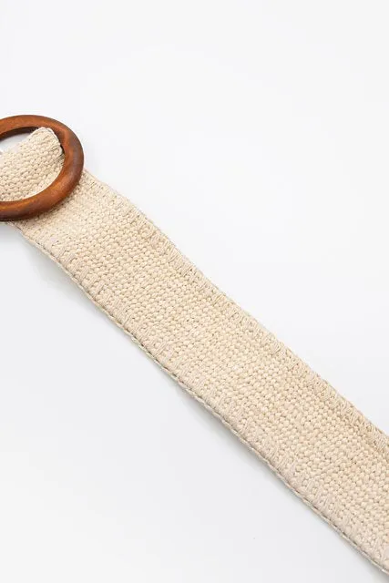 Antler Rattan Stretch Belt Silver Blanket Stitch sold by Shine On product image thumbnail 2