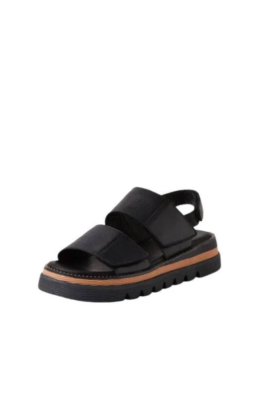 Django & Juliette Soner Sandal Black sold by Shine On
