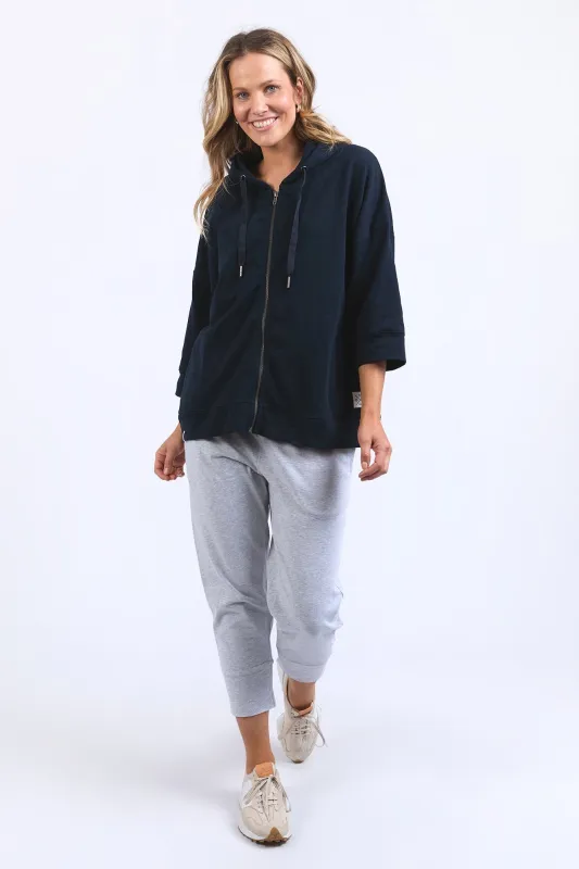 Elm Beachy Zip Hoodie Navy sold by Shine On