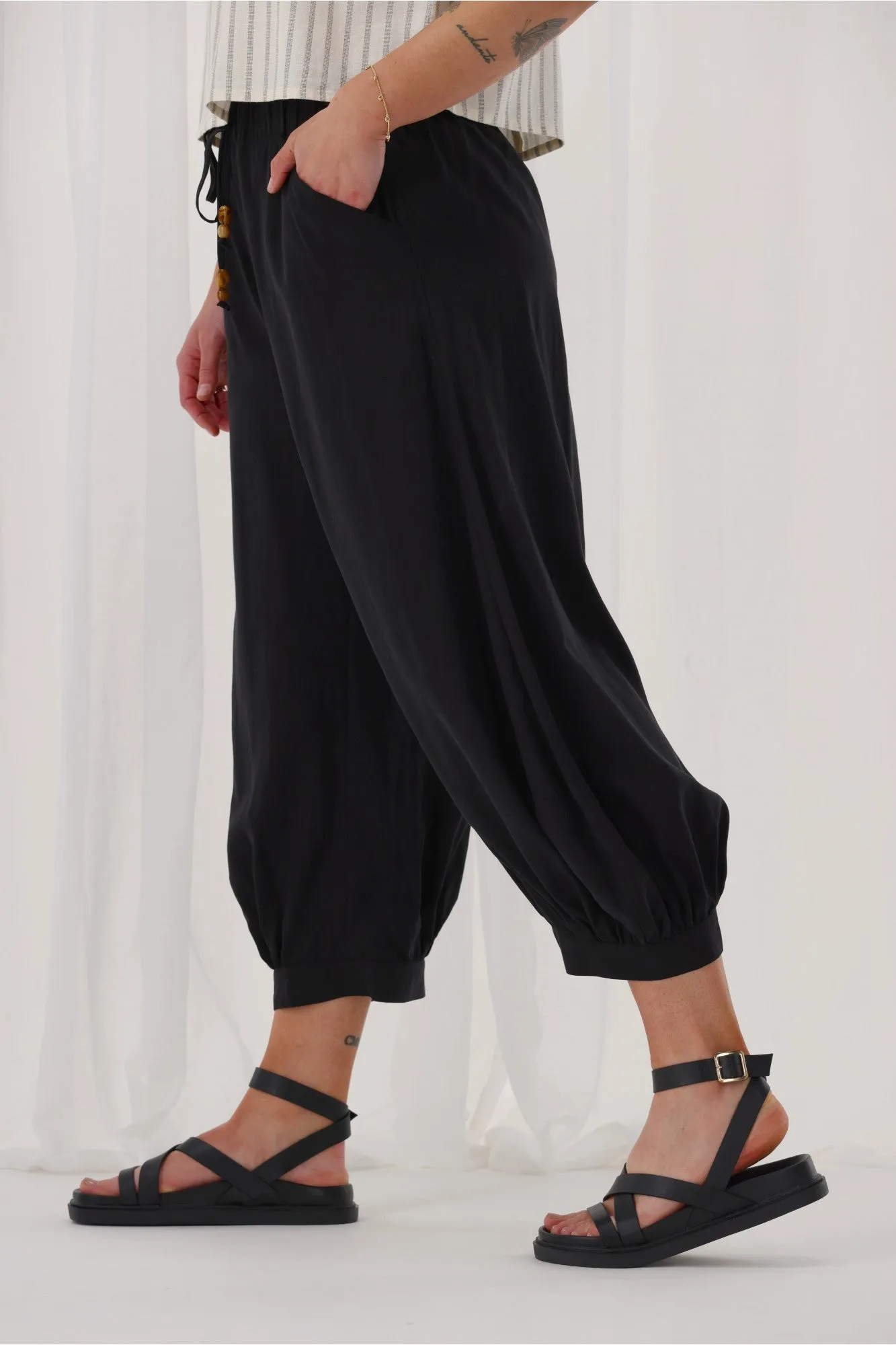 Sunday Boho Rhii Pant Black sold by Shine On product image thumbnail 5