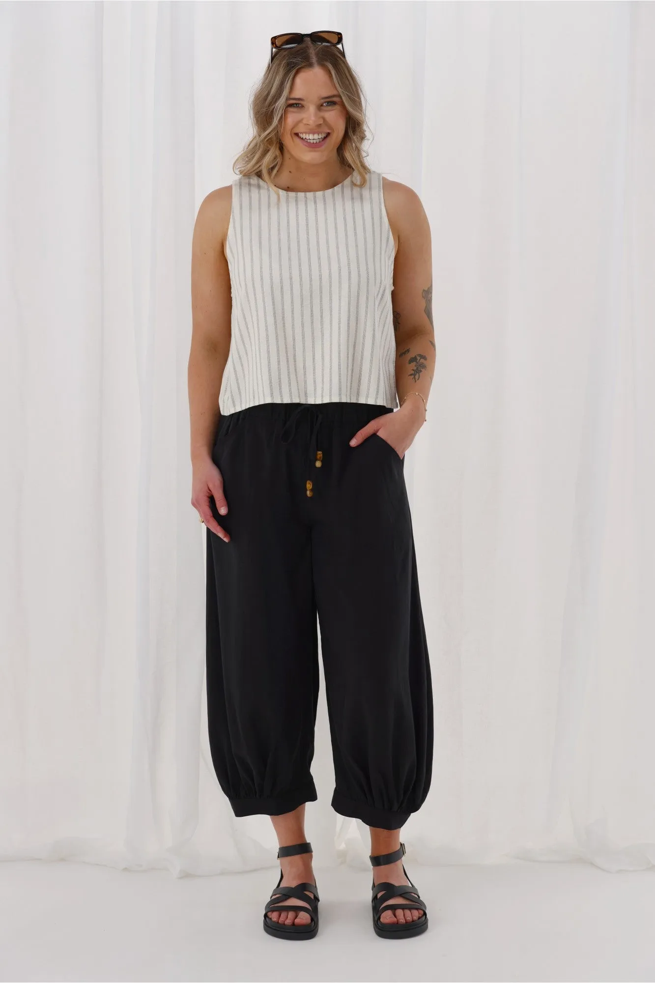 Sunday Boho Rhii Pant Black sold by Shine On product image thumbnail 3