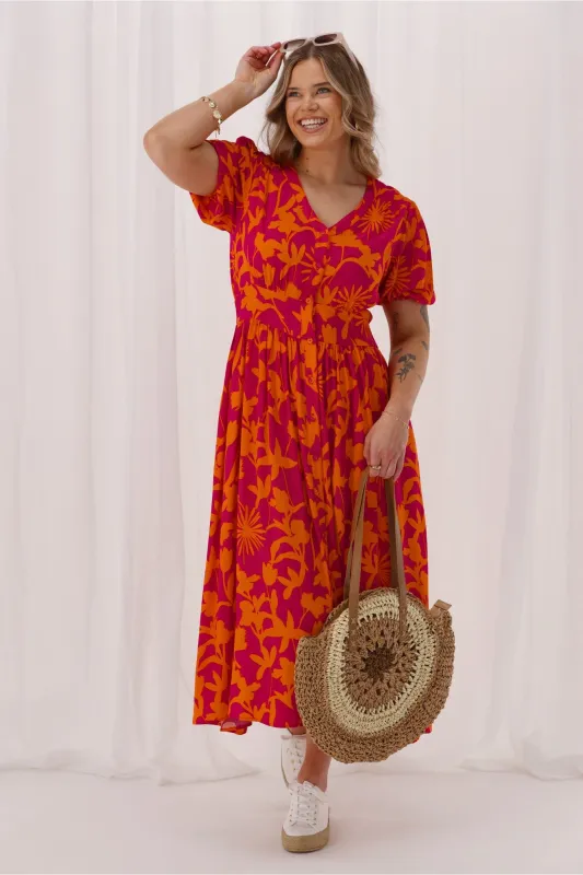 Sunday Boho Claire Dress Print sold by Shine On