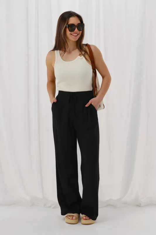 Shine On Label Avelina Pants Black sold by Shine On