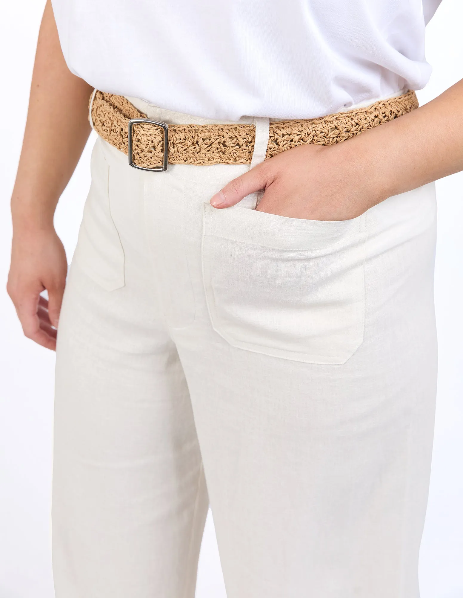 Elm Wendy Pant Marshmallow sold by Shine On product image thumbnail 4