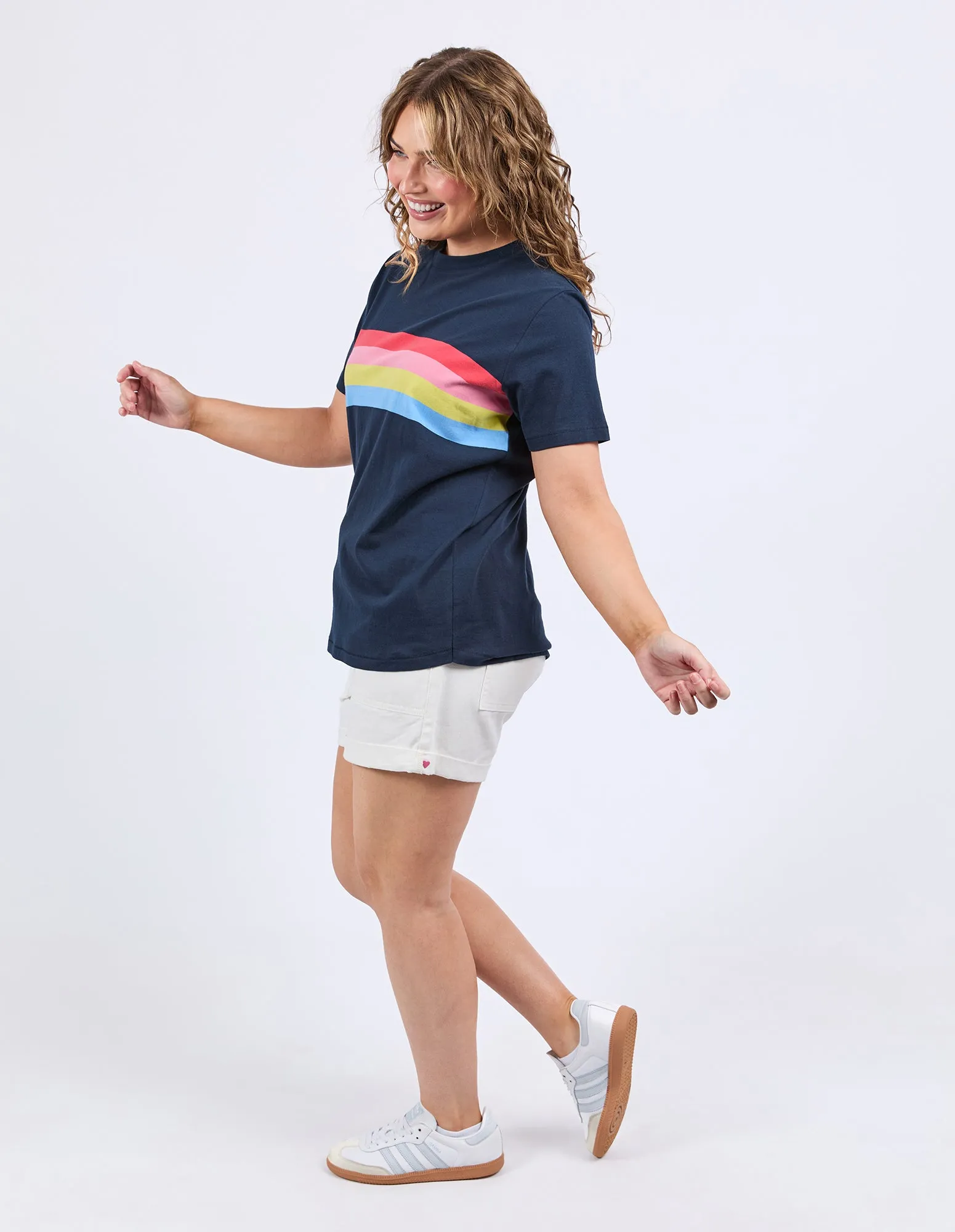 Elm Terra Tee Dark Sapphire sold by Shine On product image thumbnail 4