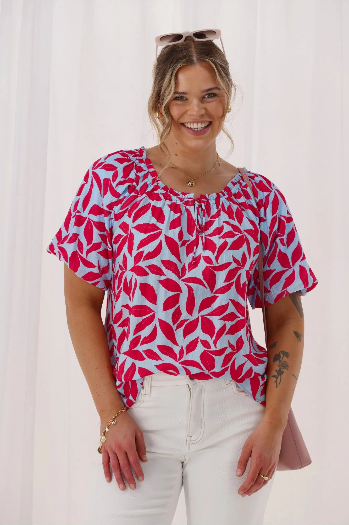 Shine On Label Reverie Top Print sold by Shine On