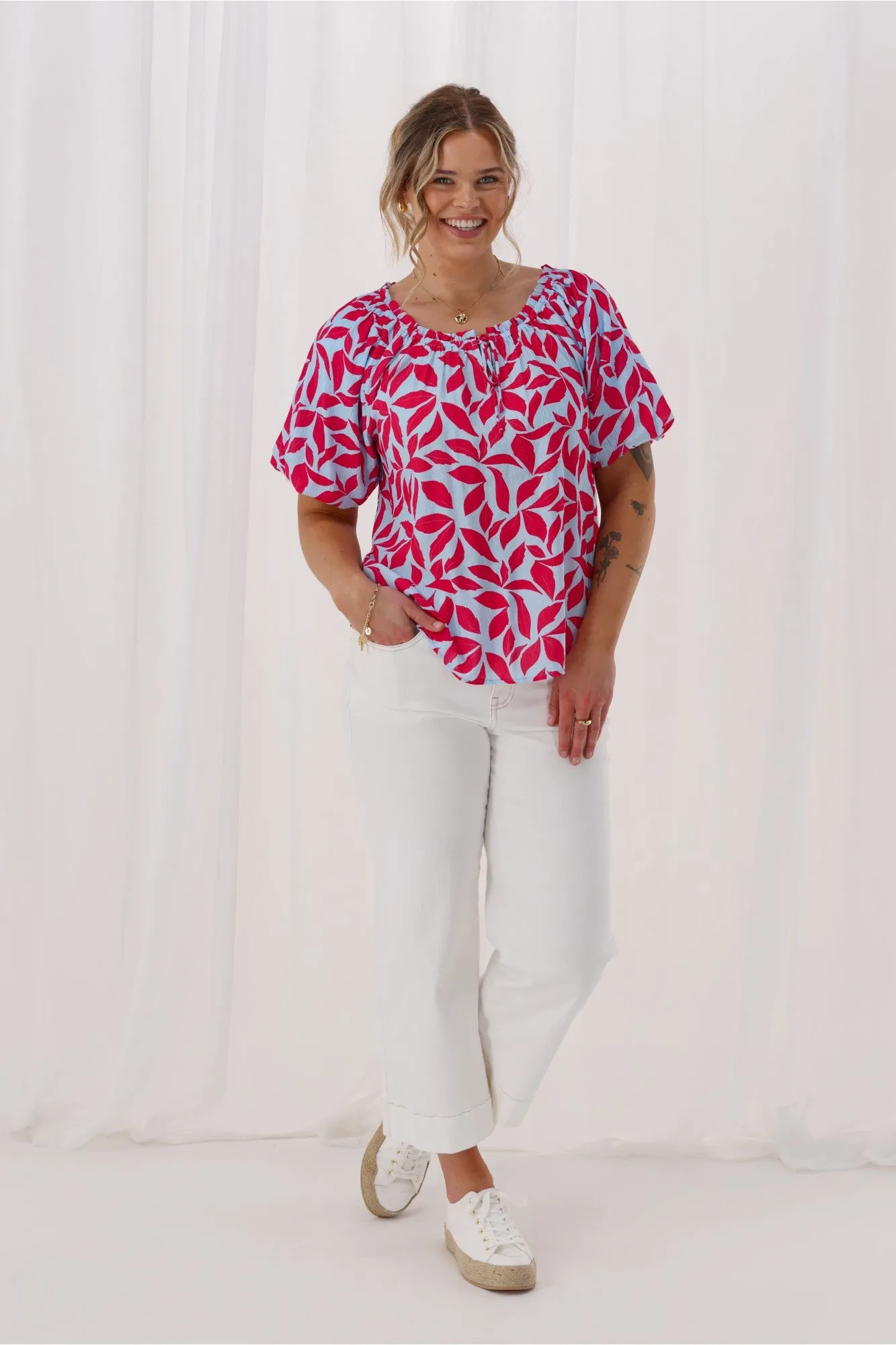 Shine On Label Reverie Top Print sold by Shine On product image thumbnail 4