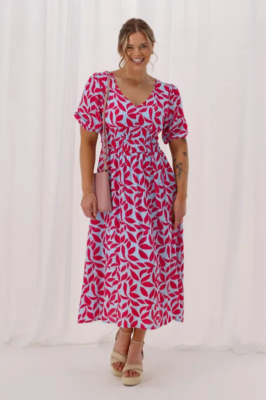 Shine On Label Reverie Midi Dress Print sold by Shine On