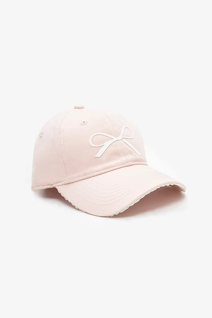 Antler Bow Belle Cap Cotton Candy sold by Shine On