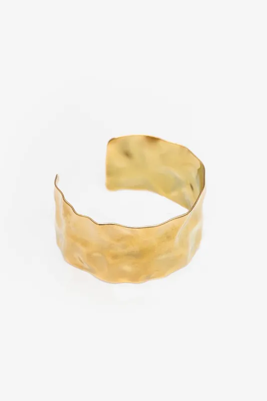 Antler Foundry Cuff Gold sold by Shine On