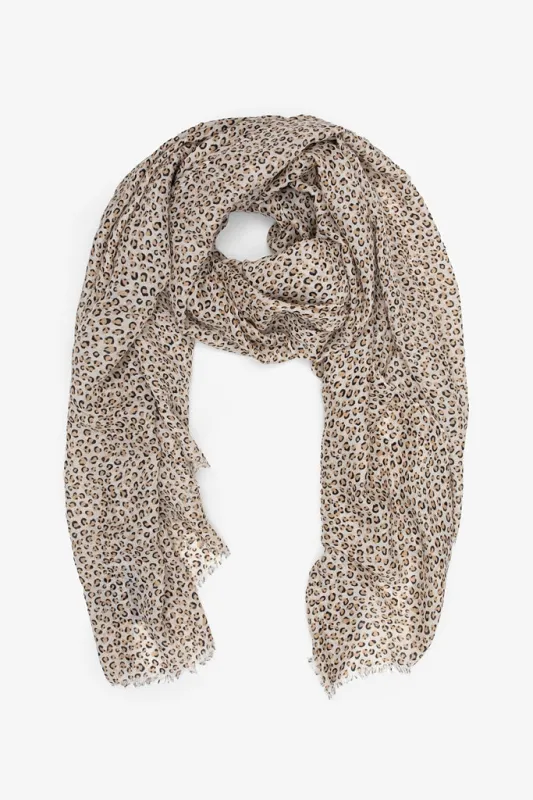 Antler Cheetah Scarf sold by Shine On