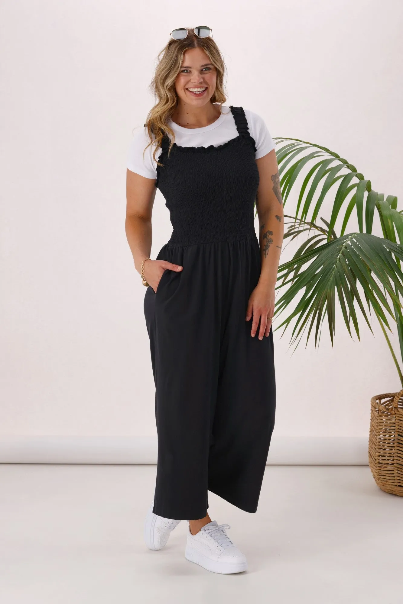 Sunday Boho Everyday Playsuit Black sold by Shine On product image thumbnail 5