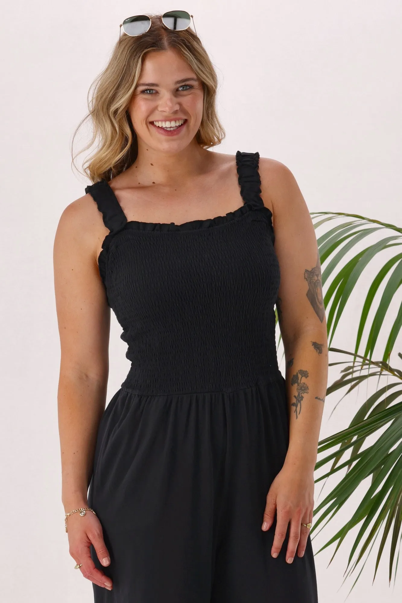 Sunday Boho Everyday Playsuit Black sold by Shine On product image thumbnail 2