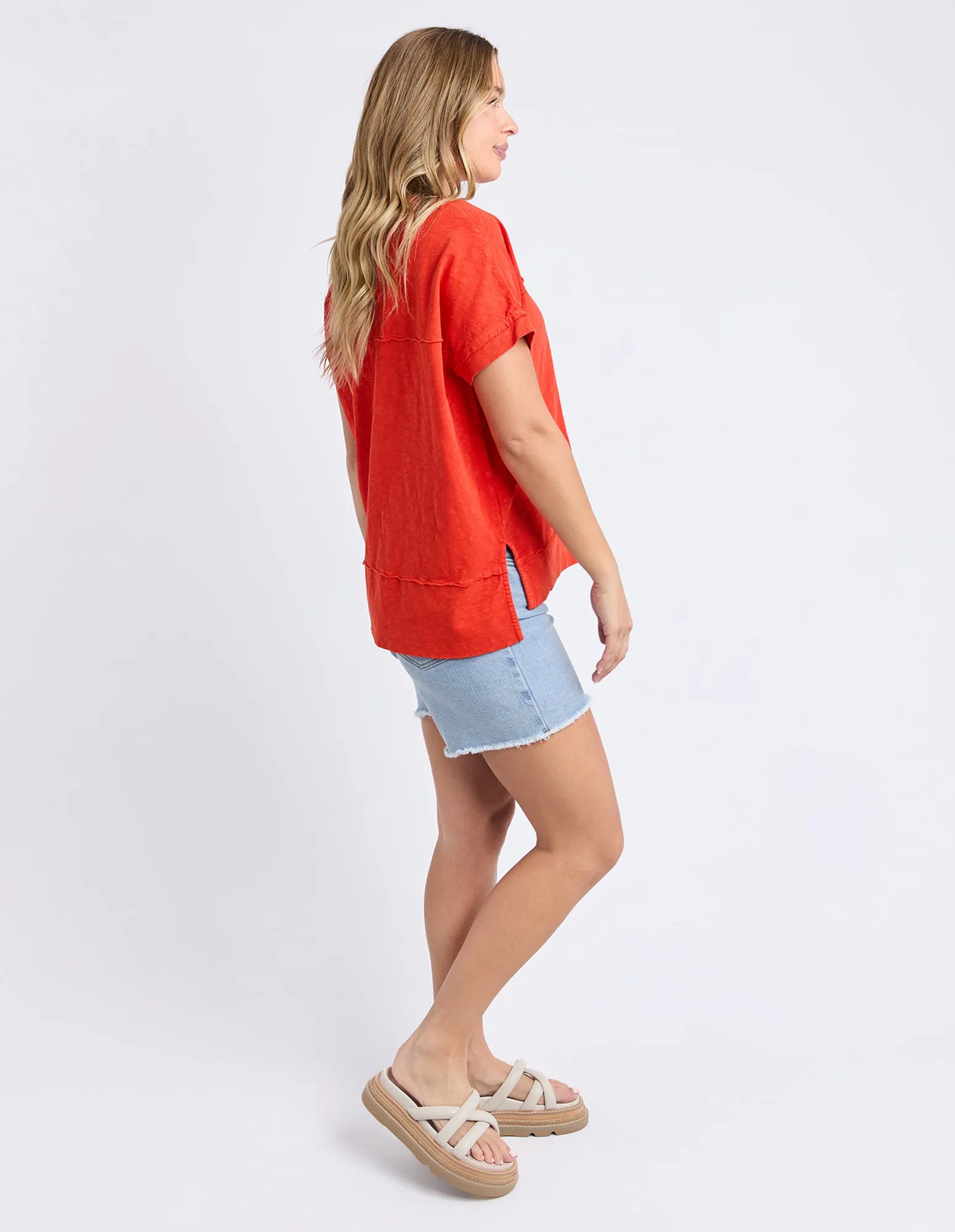 Foxwood Allison Tee Tangelo sold by Shine On product image thumbnail 5