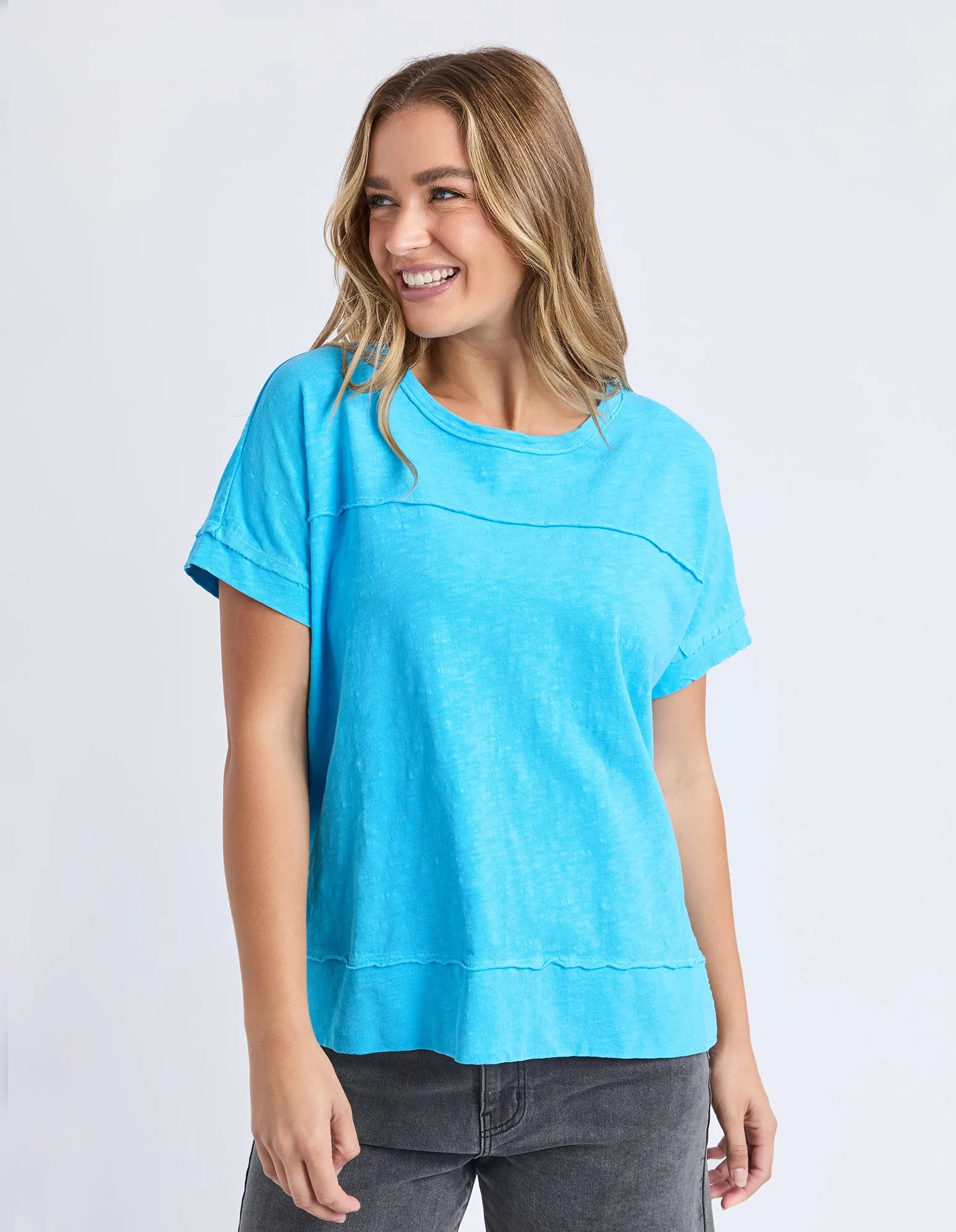 Foxwood Allison Tee Aqua sold by Shine On product image thumbnail 2