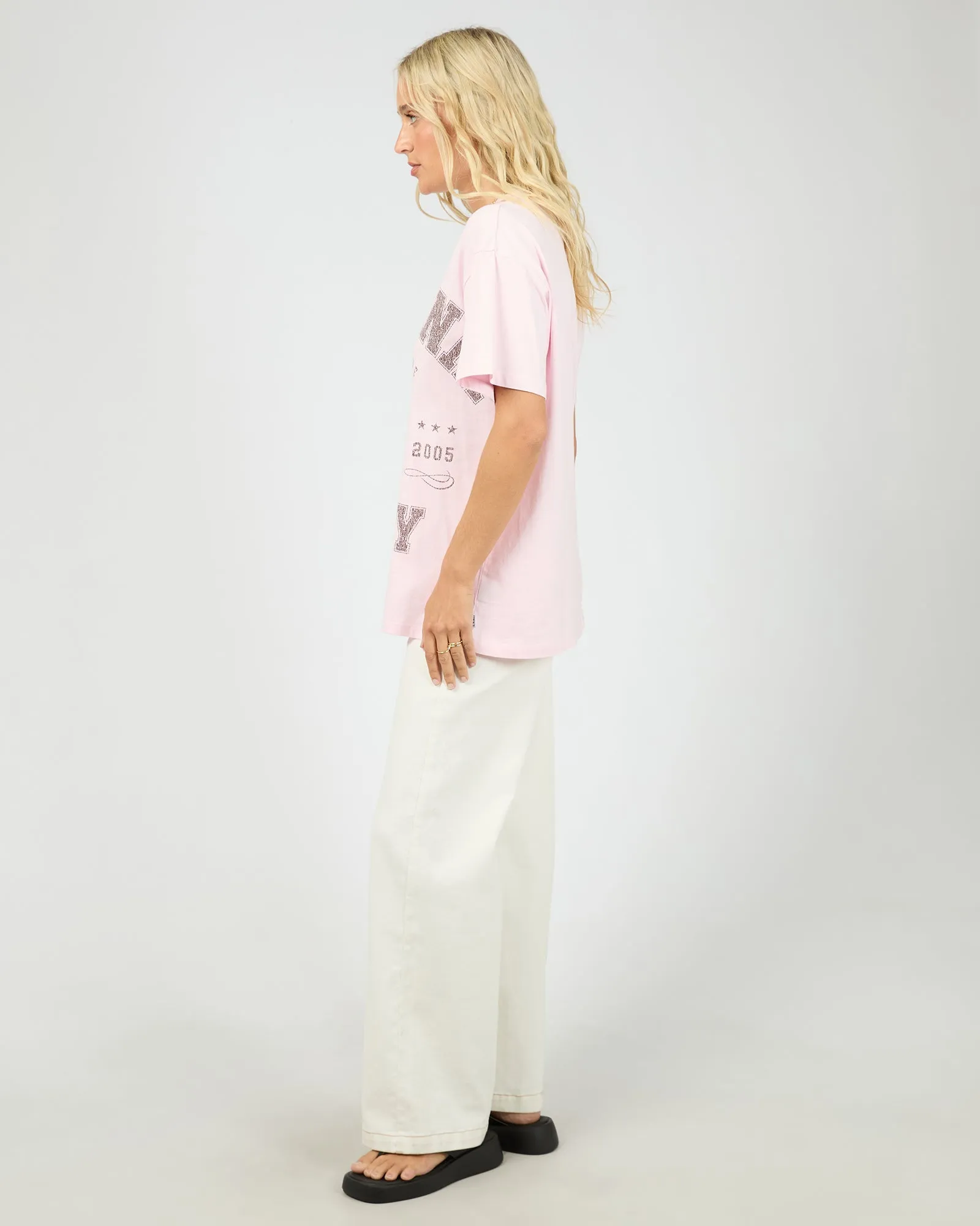 All About Eve Cali Relaxed Tee Light Pink sold by Shine On product image thumbnail 5