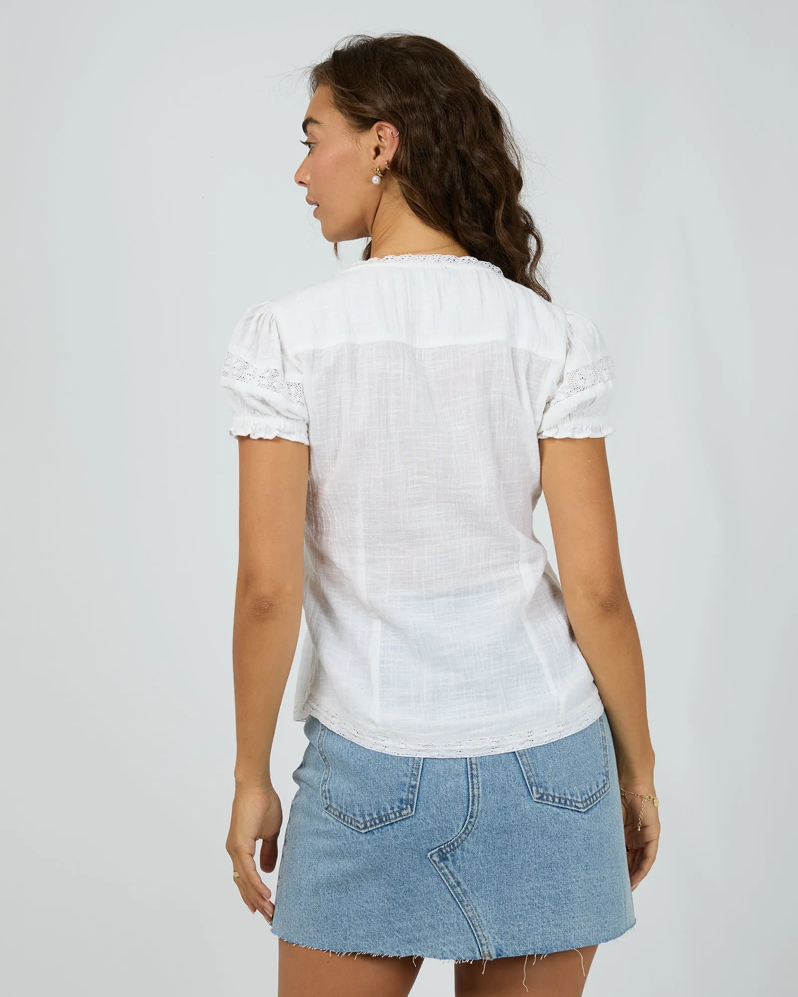 All About Eve Dusty Top White sold by Shine On product image thumbnail 4