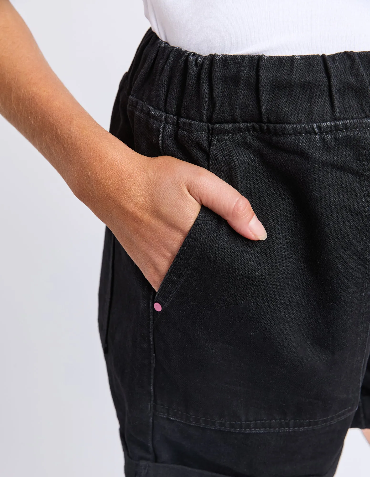Elm Emma Relaxed Short Black sold by Shine On product image thumbnail 3