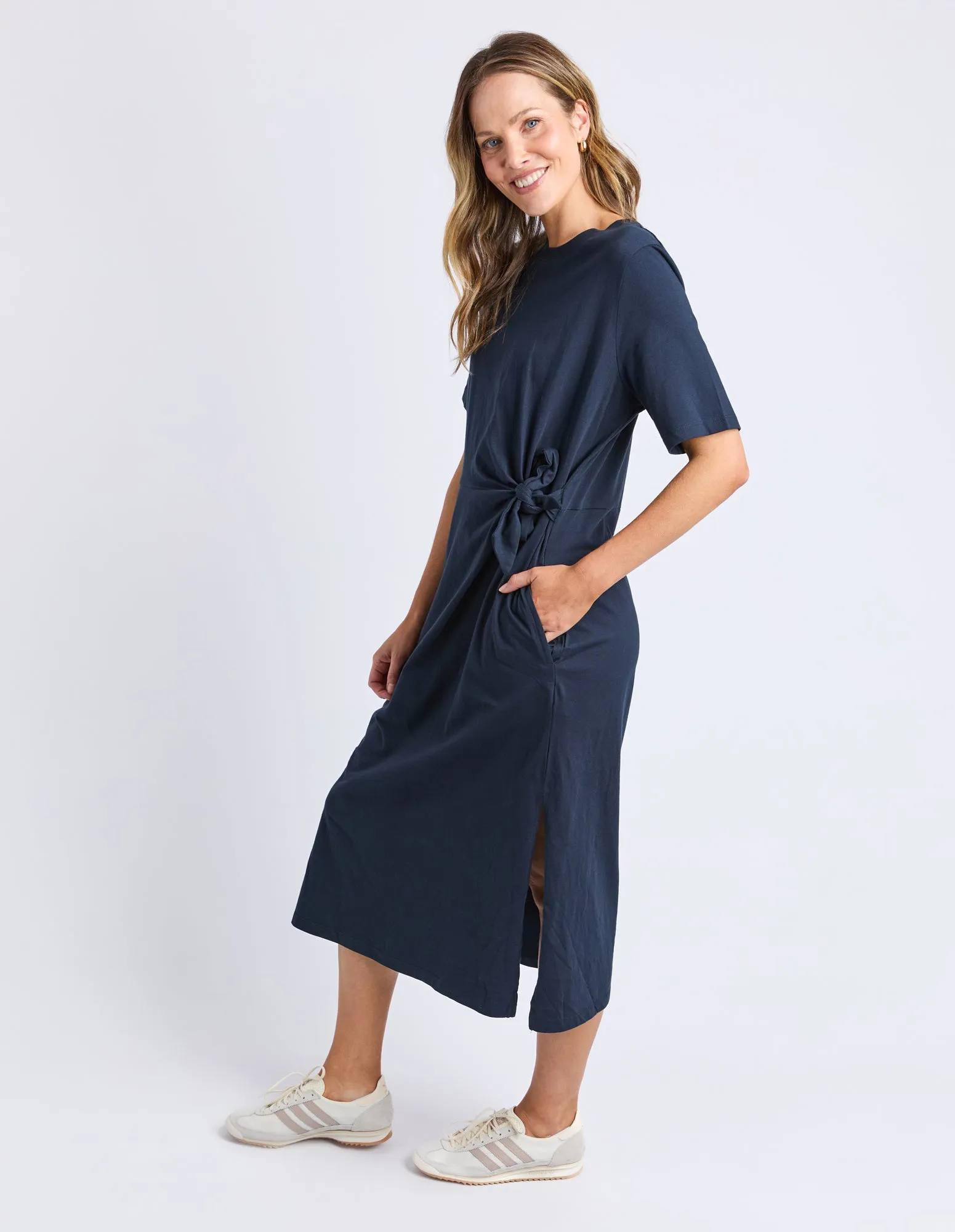 Elm Picnic Dress Navy sold by Shine On product image thumbnail 4