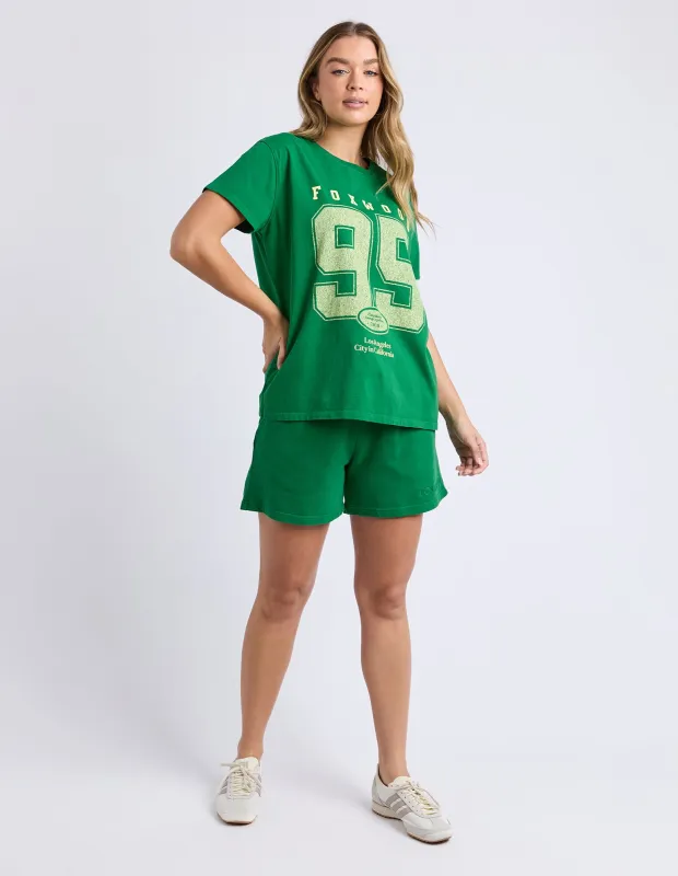 Foxwood City Life Tee Green sold by Shine On