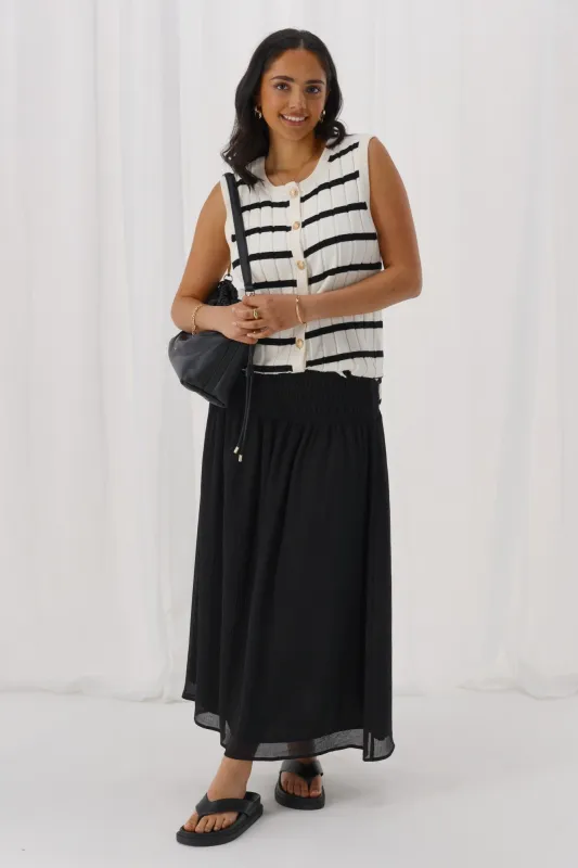 Ayva Chloe Skirt Black sold by Shine On