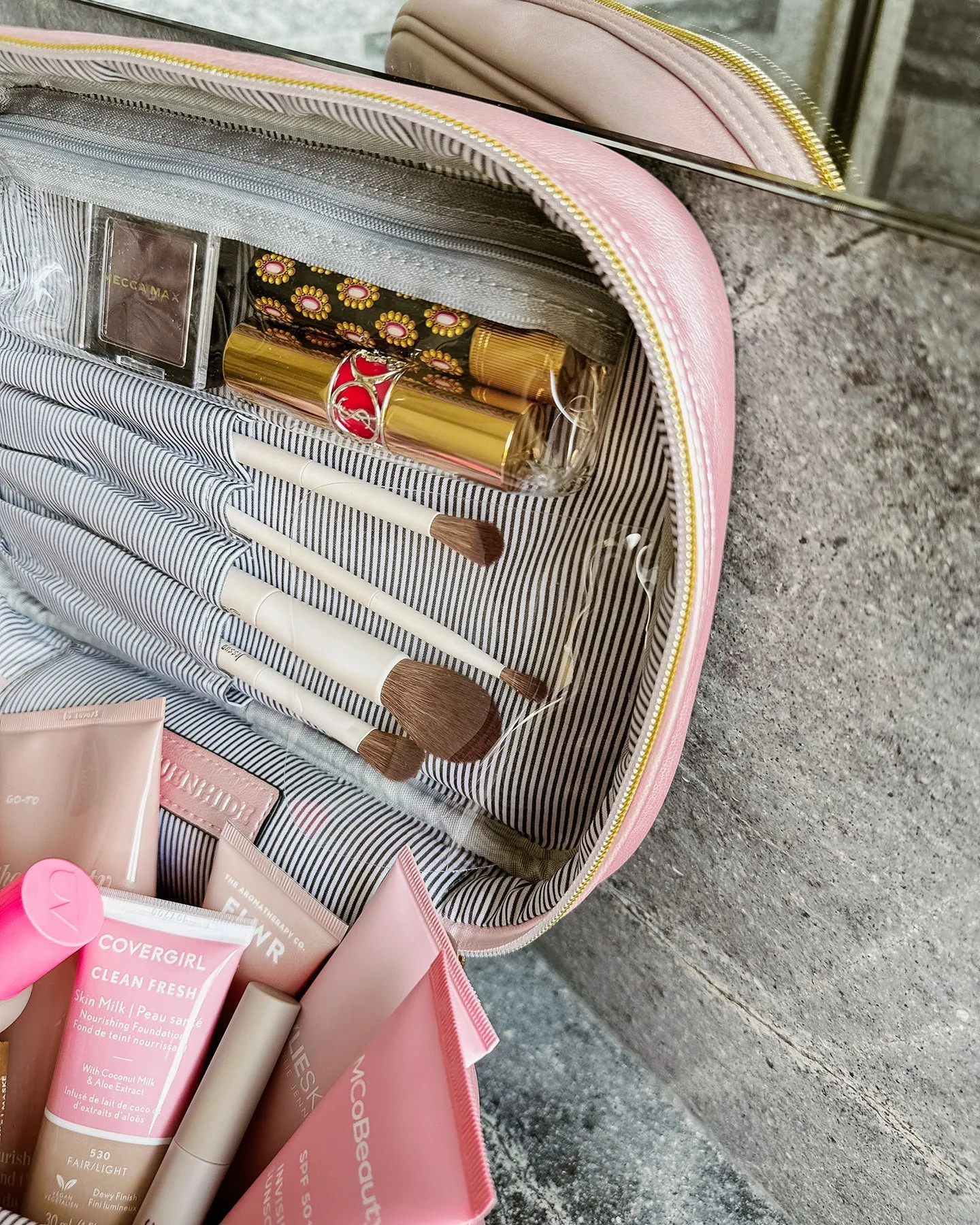 Louenhide Amalfi Cosmetic Case Pearl Pink sold by Shine On product image thumbnail 5