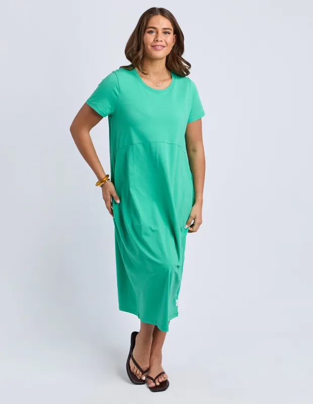Elm Diana S/S Dress GumDrop Green sold by Shine On