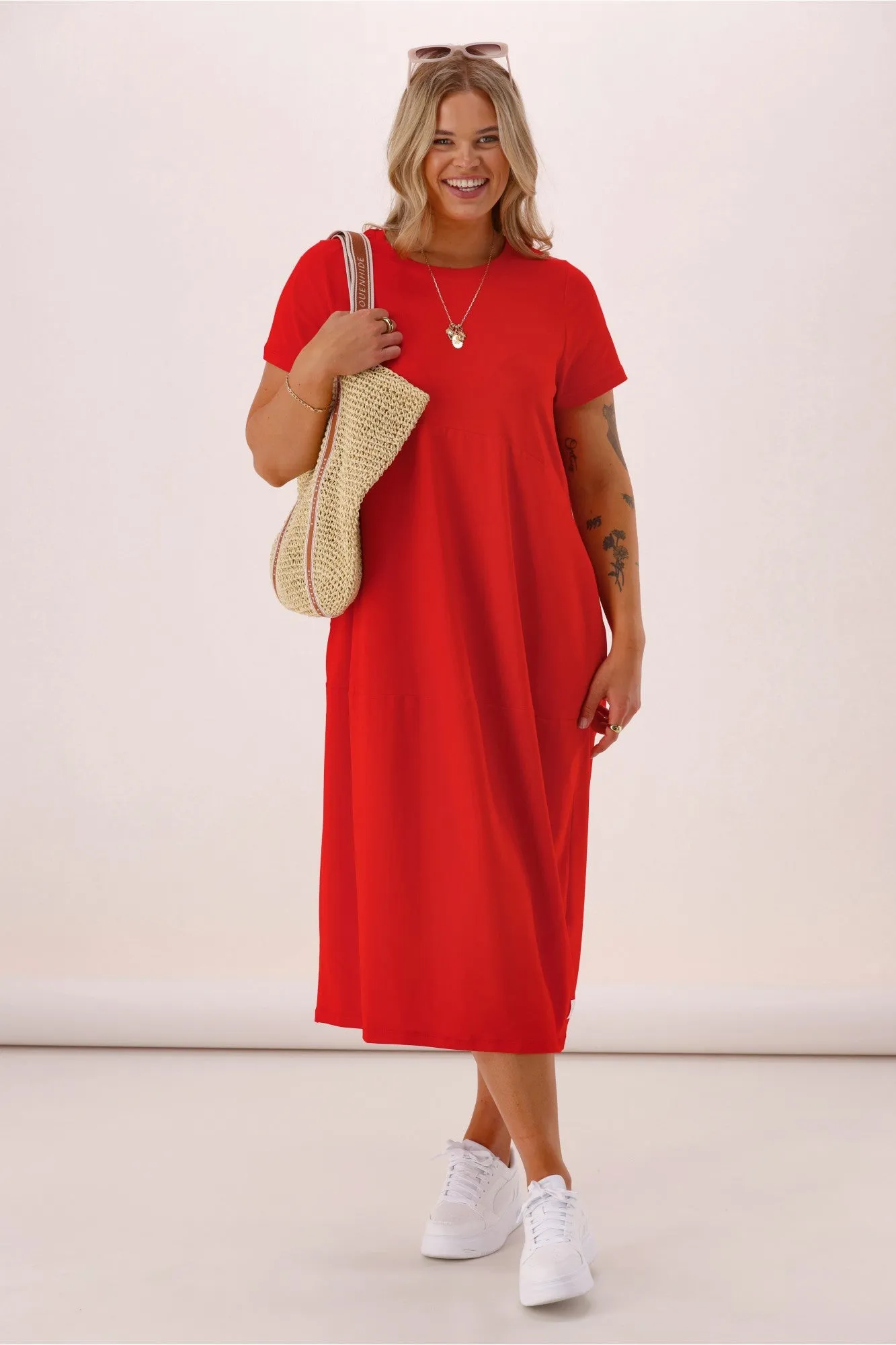 Elm Diana S/S Dress Poppy sold by Shine On