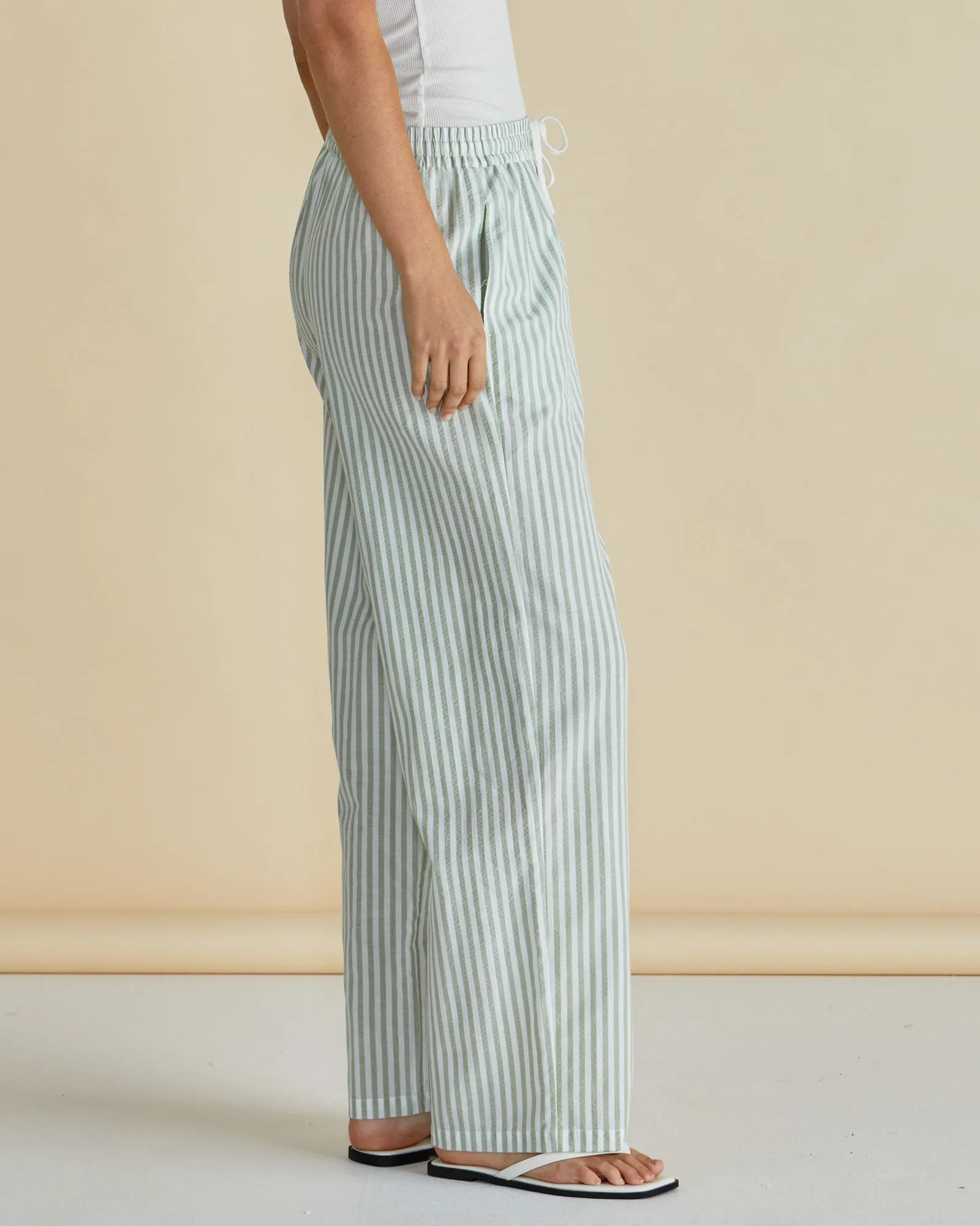 Betty Basics Georgie Pants Sage sold by Shine On product image thumbnail 3