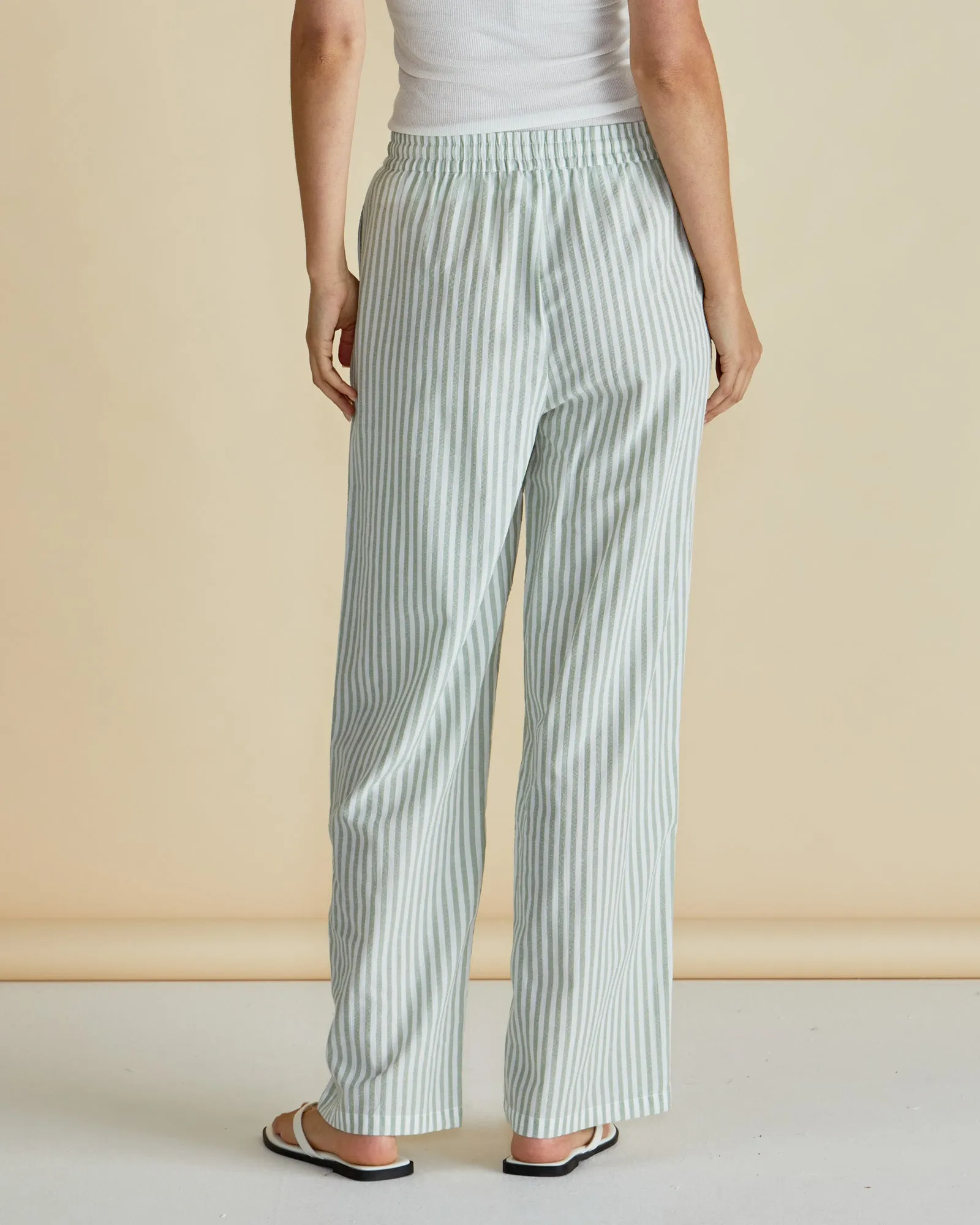 Betty Basics Georgie Pants Sage sold by Shine On product image thumbnail 4