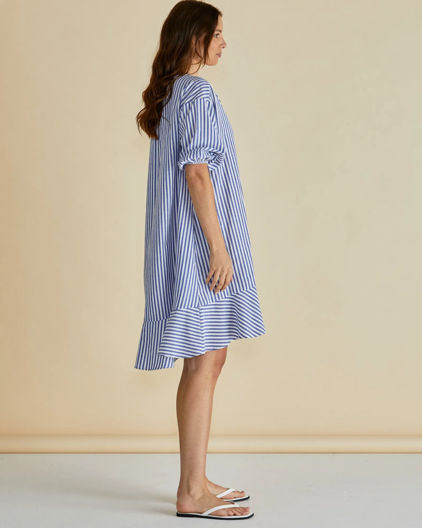 Betty Basics Livvy Dress Navy Stripe sold by Shine On product image thumbnail 2