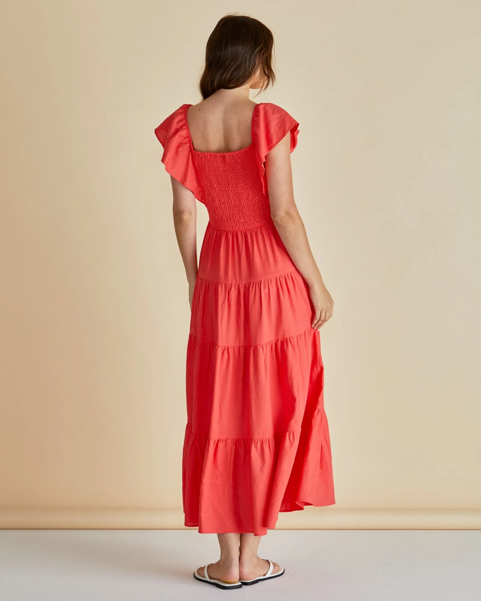 Betty Basics Sadie Dress Red sold by Shine On product image thumbnail 3