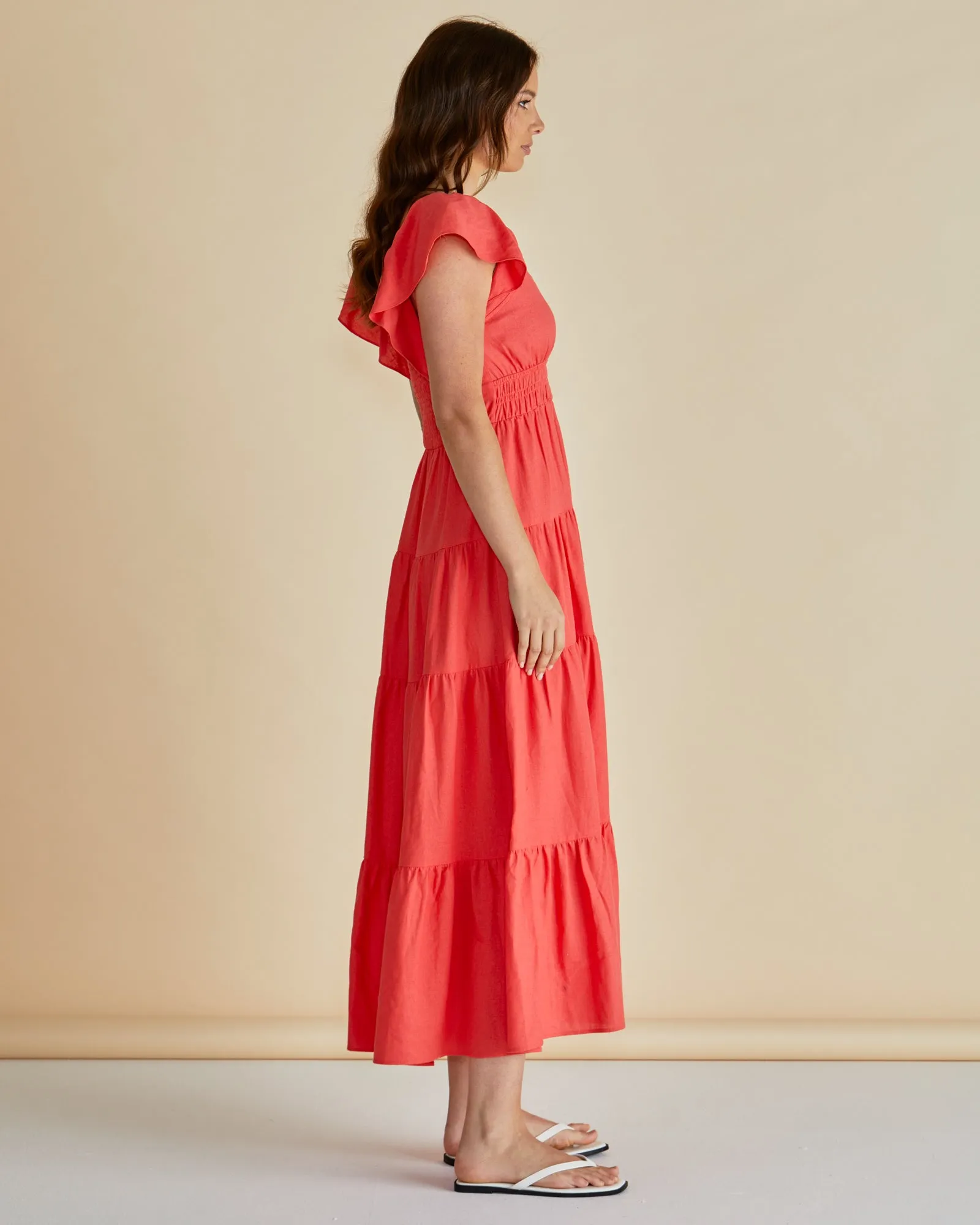 Betty Basics Sadie Dress Red sold by Shine On product image thumbnail 2
